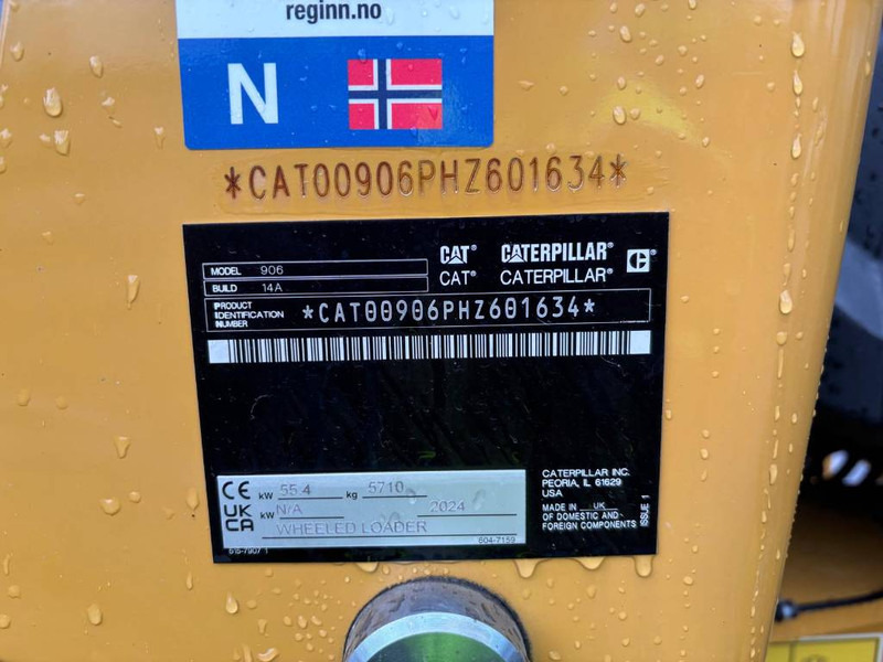 Cat 906 - Ελαστιχοφόρος φορτωτής: φωτογραφία 5 Cat 906 - Ελαστιχοφόρος φορτωτής: φωτογραφία 5