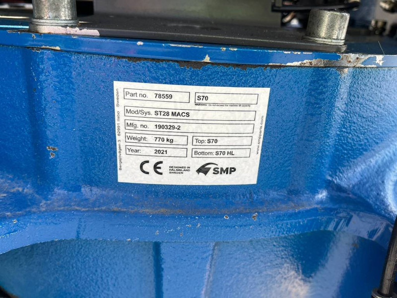 Ταχυσύνδεσμος για Κατασκευή μηχανήματα SMP ST28 / FOC70: φωτογραφία 17 Ταχυσύνδεσμος για Κατασκευή μηχανήματα SMP ST28 / FOC70: φωτογραφία 17