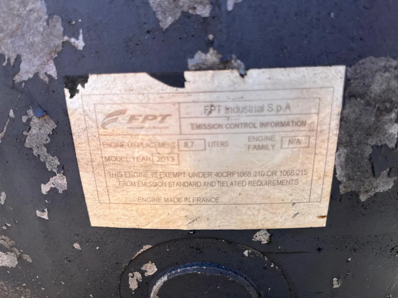 Κινητήρας FPT FIAT POWERTRAIN TECHNOLOGIES F2CFE613A: φωτογραφία 8 Κινητήρας FPT FIAT POWERTRAIN TECHNOLOGIES F2CFE613A: φωτογραφία 8