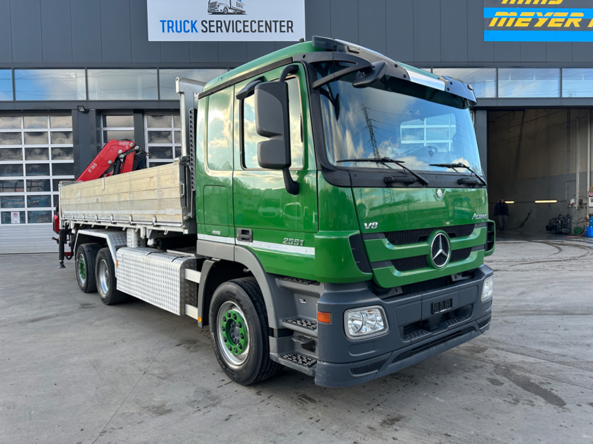 MERCEDES 2551 V8 6x2 Fassi 185-5 Bj.2020 - Φορτηγό ανατρεπόμενο, Φορτηγό με γερανό: φωτογραφία 3 MERCEDES 2551 V8 6x2 Fassi 185-5 Bj.2020 - Φορτηγό ανατρεπόμενο, Φορτηγό με γερανό: φωτογραφία 3