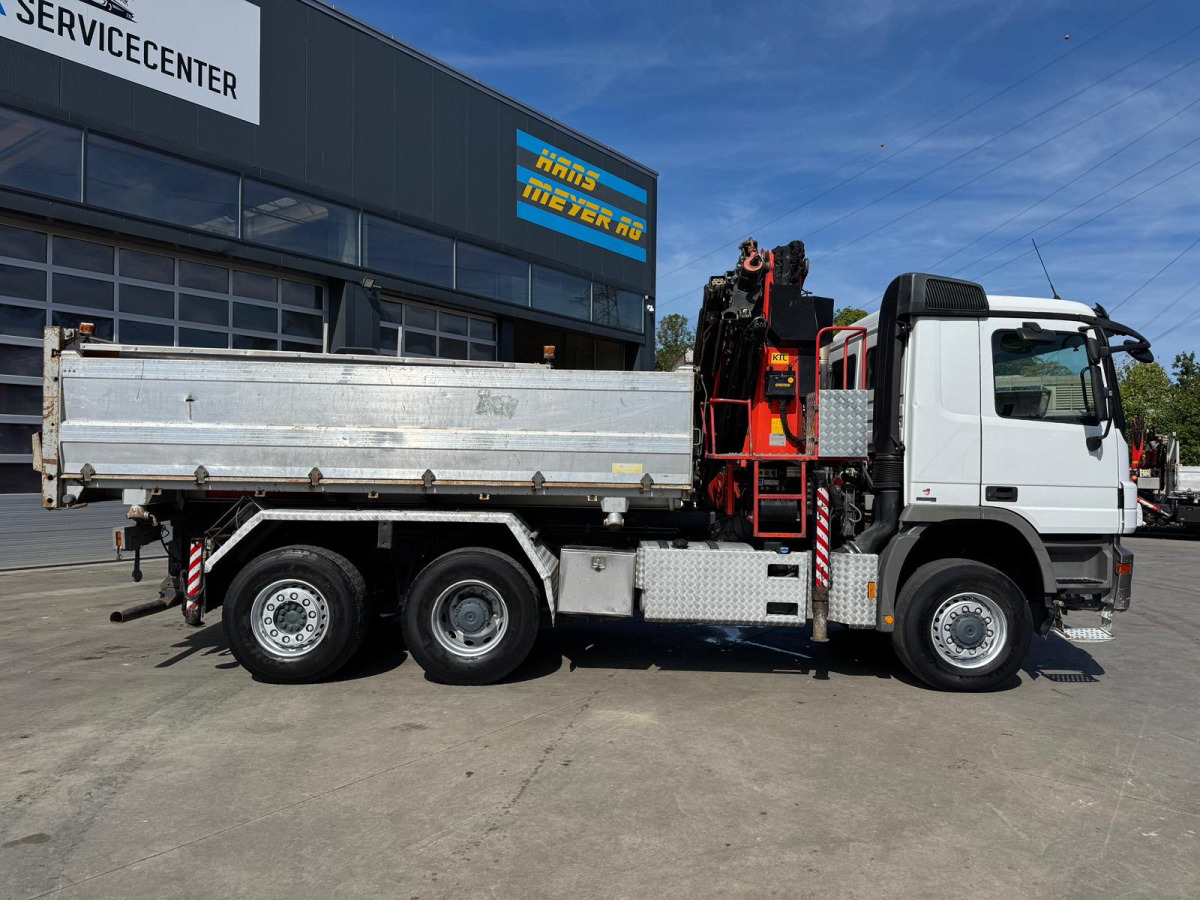 MERCEDES Actros 2641 6x4-4 PK29000-7 Kipper - Φορτηγό με γερανό: φωτογραφία 5 MERCEDES Actros 2641 6x4-4 PK29000-7 Kipper - Φορτηγό με γερανό: φωτογραφία 5