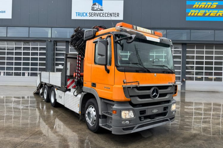 Mercedes-Benz Actros 2548 Atlas 290 Baumaschinentaxi - Φορτηγό με γερανό: φωτογραφία 4 Mercedes-Benz Actros 2548 Atlas 290 Baumaschinentaxi - Φορτηγό με γερανό: φωτογραφία 4