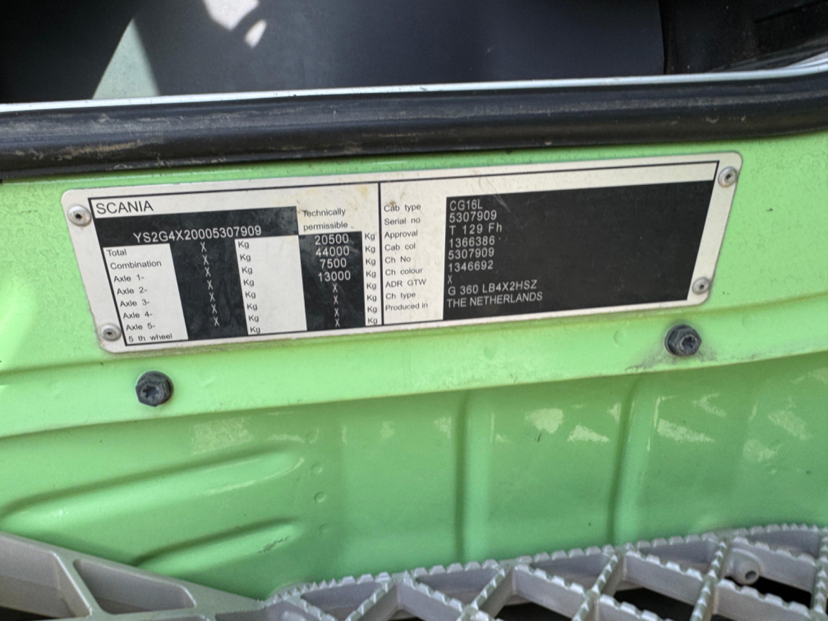 Φορτηγό καδοφόρος φορτωτής SCANIA G360 4x2 Gergen: φωτογραφία 16 Φορτηγό καδοφόρος φορτωτής SCANIA G360 4x2 Gergen: φωτογραφία 16
