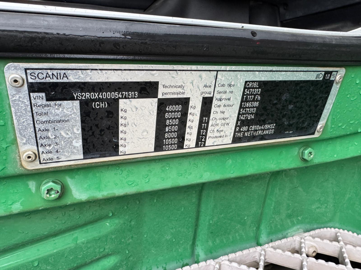 Φορτηγό ανατρεπόμενο SCANIA G490 10x4 Dumper: φωτογραφία 20 Φορτηγό ανατρεπόμενο SCANIA G490 10x4 Dumper: φωτογραφία 20