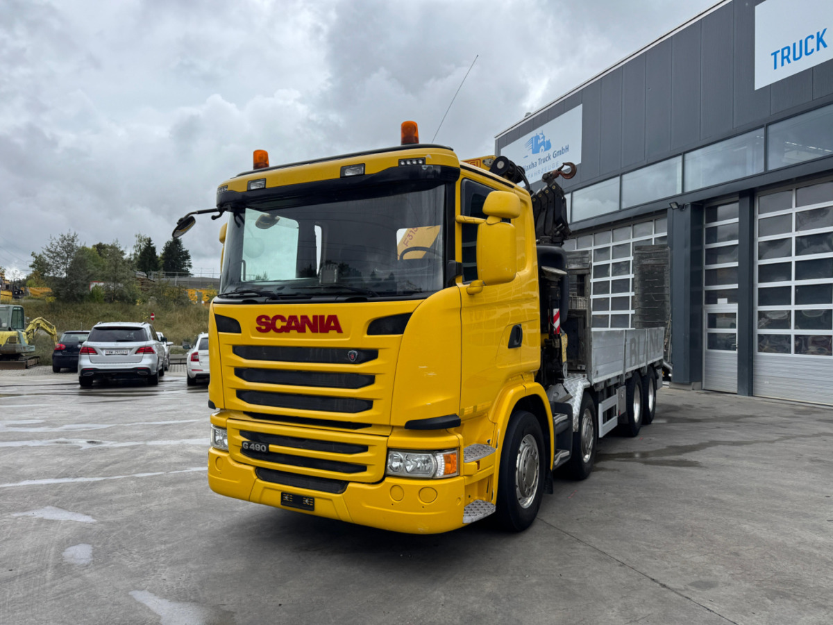 SCANIA G490 8x4 Fassi 315-5 Taxi - Φορτηγό με γερανό: φωτογραφία 3 SCANIA G490 8x4 Fassi 315-5 Taxi - Φορτηγό με γερανό: φωτογραφία 3