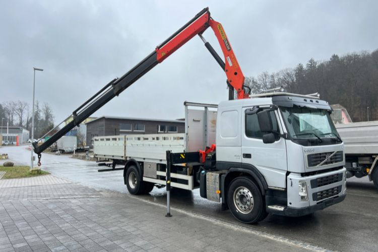 Volvo FM-400 4x2 PK15500 - Φορτηγό με γερανό, Φορτηγό με ανοιχτή καρότσα: φωτογραφία 2 Volvo FM-400 4x2 PK15500 - Φορτηγό με γερανό, Φορτηγό με ανοιχτή καρότσα: φωτογραφία 2