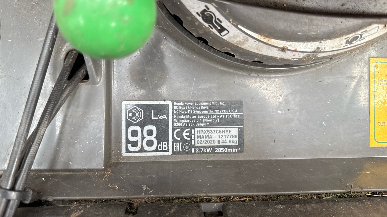 HONDA HRX537 C5HYE - Χλοοκοπτικό: φωτογραφία 5 HONDA HRX537 C5HYE - Χλοοκοπτικό: φωτογραφία 5