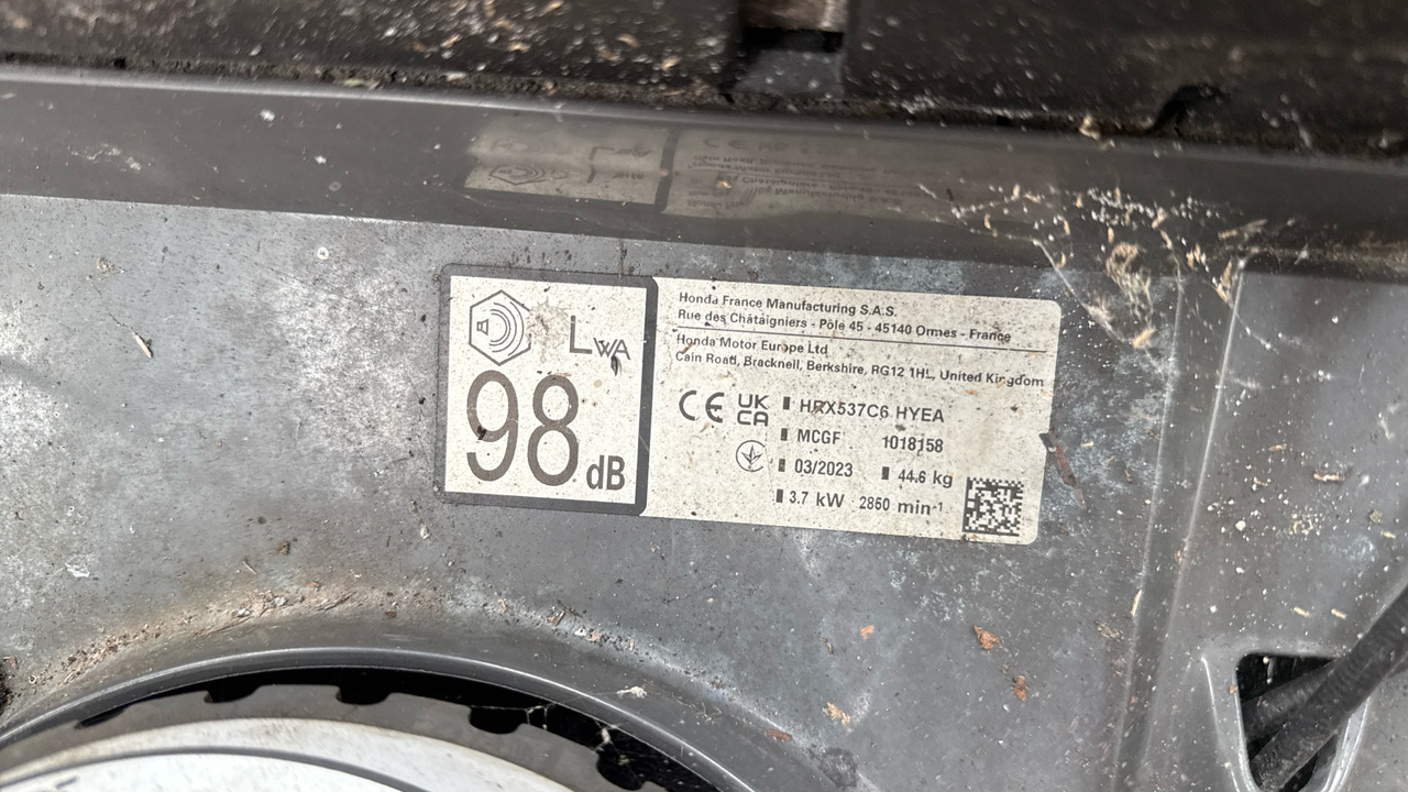 HONDA HRX537 C6HYEA - Εξοπλισμού κατασκευών: φωτογραφία 5 HONDA HRX537 C6HYEA - Εξοπλισμού κατασκευών: φωτογραφία 5