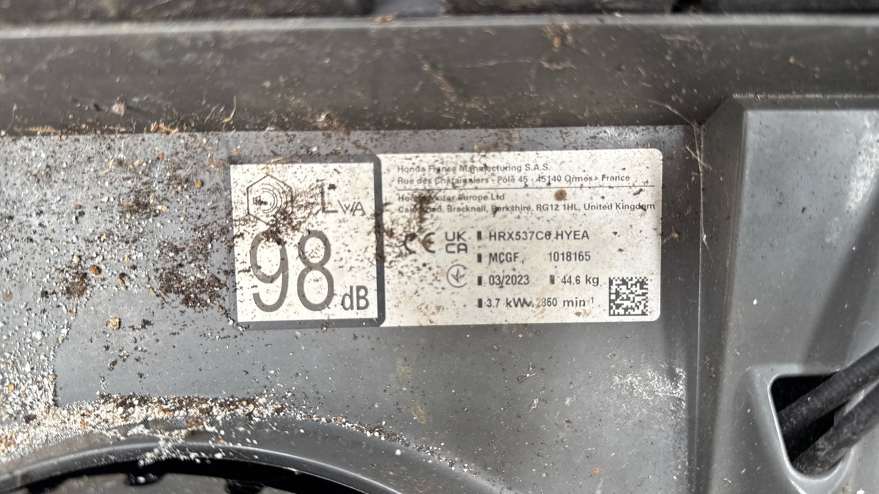 HONDA HRX537 C6HYEA - Εξοπλισμού κατασκευών: φωτογραφία 5 HONDA HRX537 C6HYEA - Εξοπλισμού κατασκευών: φωτογραφία 5
