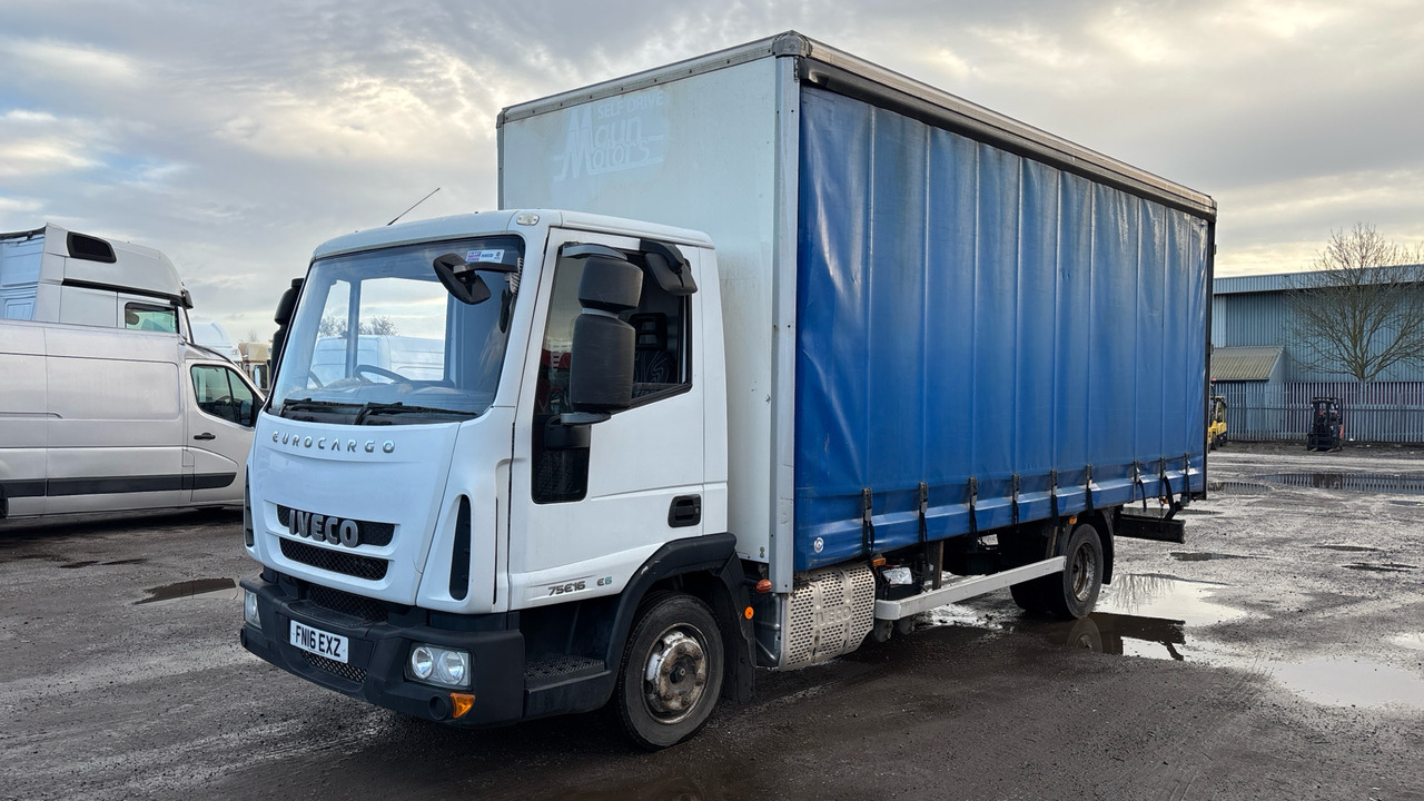 IVECO EUROCARGO 75E16 - Φορτηγό μουσαμάς: φωτογραφία 2 IVECO EUROCARGO 75E16 - Φορτηγό μουσαμάς: φωτογραφία 2