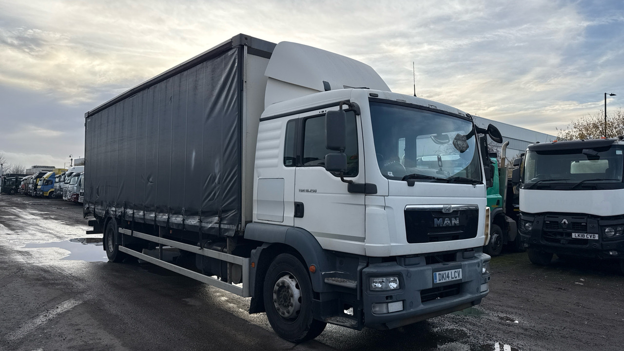 MAN TGM 18.250 - Φορτηγό μουσαμάς: φωτογραφία 1 MAN TGM 18.250 - Φορτηγό μουσαμάς: φωτογραφία 1