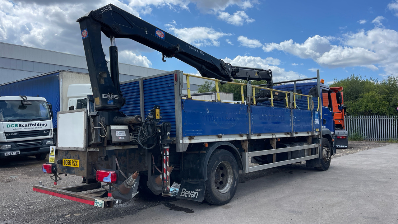 MAN TGM 18.250 - Φορτηγό με ανοιχτή καρότσα, Φορτηγό με γερανό: φωτογραφία 4 MAN TGM 18.250 - Φορτηγό με ανοιχτή καρότσα, Φορτηγό με γερανό: φωτογραφία 4
