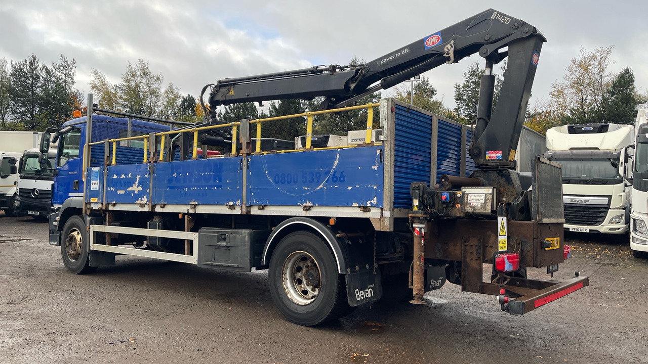 Man TGM 18.250 - Φορτηγό με ανοιχτή καρότσα, Φορτηγό με γερανό: φωτογραφία 3 Man TGM 18.250 - Φορτηγό με ανοιχτή καρότσα, Φορτηγό με γερανό: φωτογραφία 3