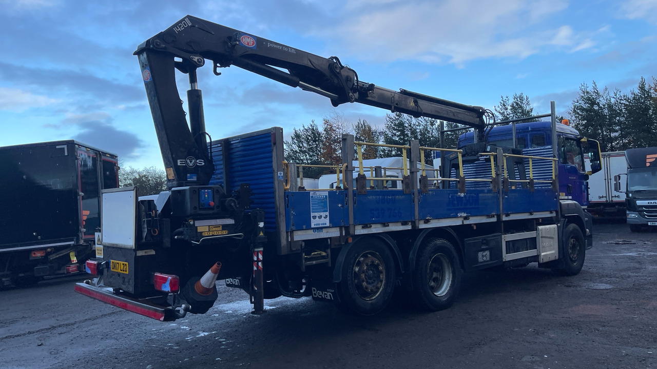 Man TGS 26.360 - Φορτηγό με ανοιχτή καρότσα, Φορτηγό με γερανό: φωτογραφία 4 Man TGS 26.360 - Φορτηγό με ανοιχτή καρότσα, Φορτηγό με γερανό: φωτογραφία 4