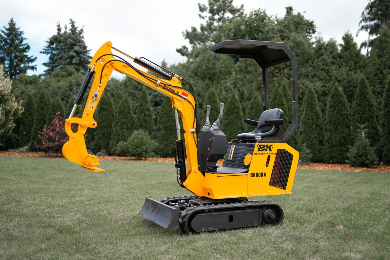 Berger Kraus BK800B Nowa minikoparka Mini excavator - Μίνι εκσκαφέας: φωτογραφία 1 Berger Kraus BK800B Nowa minikoparka Mini excavator - Μίνι εκσκαφέας: φωτογραφία 1