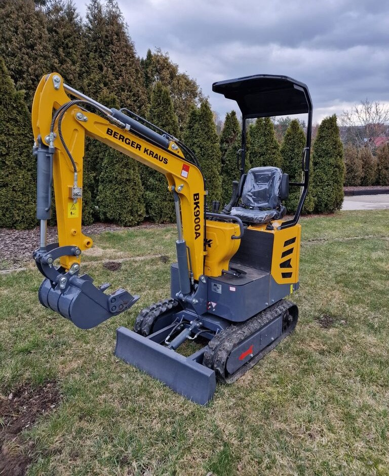 Berger Kraus BK900A - Μίνι εκσκαφέας: φωτογραφία 4 Berger Kraus BK900A - Μίνι εκσκαφέας: φωτογραφία 4
