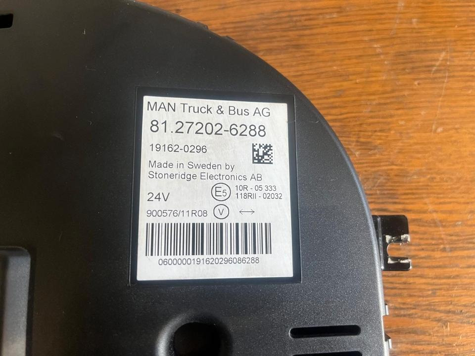 MAN EU6 Kombiinstrument / Tacho 81.27202-6288 - Ταμπλό αυτοκινήτου για Φορτηγό: φωτογραφία 3 MAN EU6 Kombiinstrument / Tacho 81.27202-6288 - Ταμπλό αυτοκινήτου για Φορτηγό: φωτογραφία 3