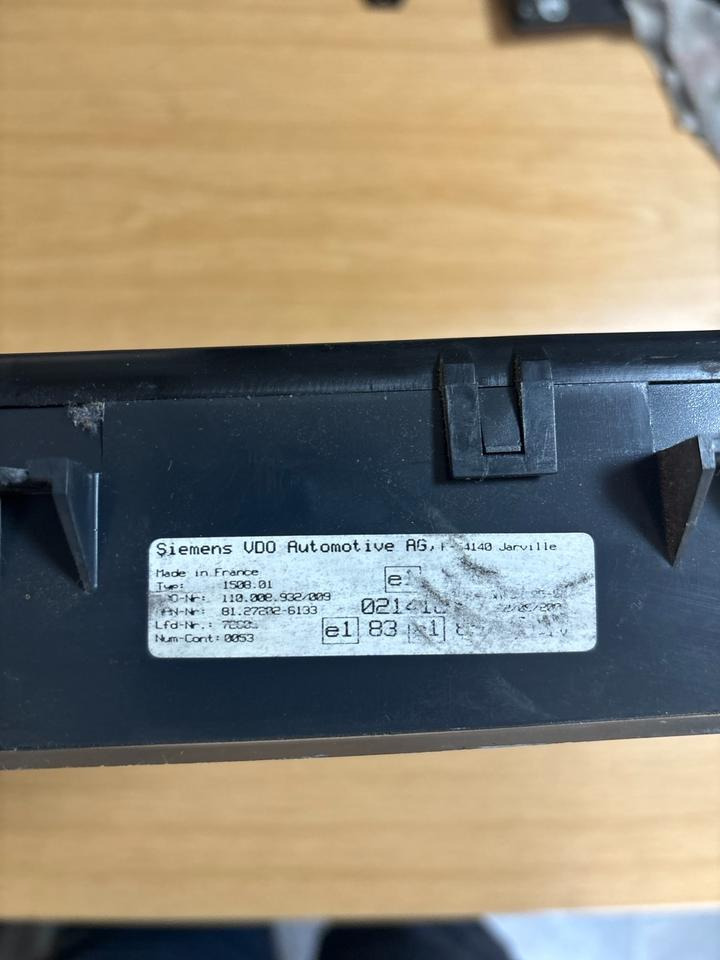 MAN Kombiinstrument / Tacho 81.27202-6133 - Ταμπλό αυτοκινήτου για Φορτηγό: φωτογραφία 3 MAN Kombiinstrument / Tacho 81.27202-6133 - Ταμπλό αυτοκινήτου για Φορτηγό: φωτογραφία 3