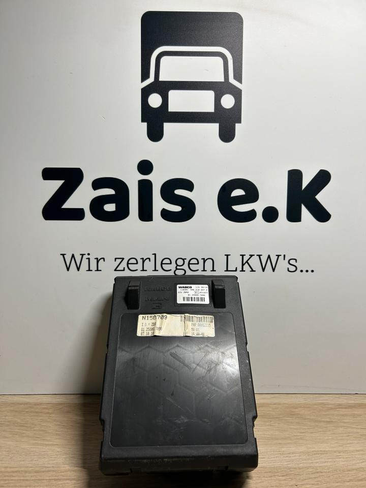 MAN WABCO Elektronik ECU ZBR 2 Steuergerät 81.25806-7096 - Ηλεκτρονική μονάδα ελέγχου για Φορτηγό: φωτογραφία 1 MAN WABCO Elektronik ECU ZBR 2 Steuergerät 81.25806-7096 - Ηλεκτρονική μονάδα ελέγχου για Φορτηγό: φωτογραφία 1