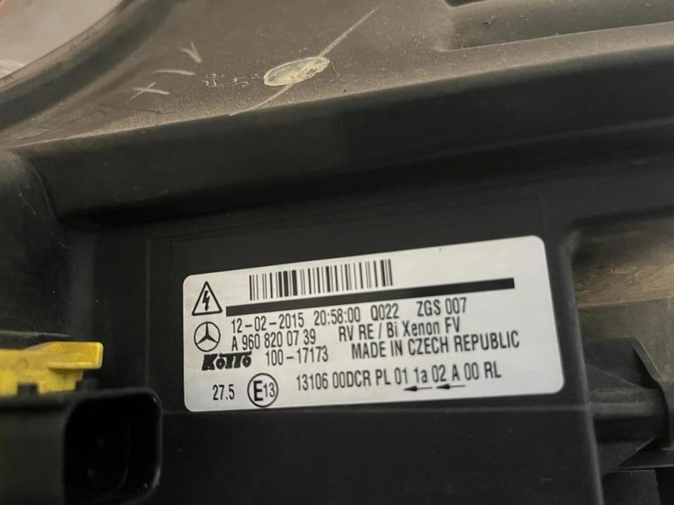 Mercedes Actros Bi Xenon Scheinwerfer Vorne Rechts A9608200739 - Προβολέας για Φορτηγό: φωτογραφία 3 Mercedes Actros Bi Xenon Scheinwerfer Vorne Rechts A9608200739 - Προβολέας για Φορτηγό: φωτογραφία 3