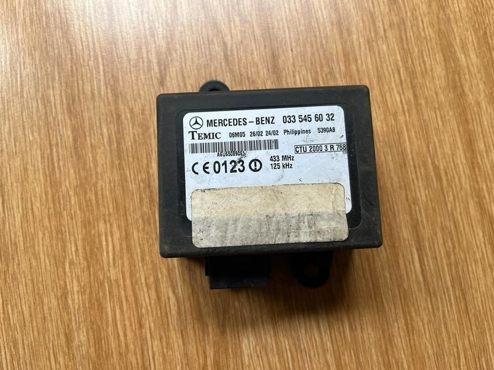 Mercedes Benz Vito W638 Wegfahrsperre Modul 0335456032 - Ηλεκτρονική μονάδα ελέγχου για Φορτηγό: φωτογραφία 1 Mercedes Benz Vito W638 Wegfahrsperre Modul 0335456032 - Ηλεκτρονική μονάδα ελέγχου για Φορτηγό: φωτογραφία 1