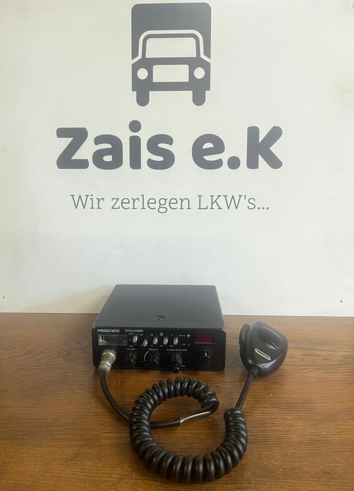 President Walker Funkgerät 34540 - Σύστημα πλοήγησης για Φορτηγό: φωτογραφία 1 President Walker Funkgerät 34540 - Σύστημα πλοήγησης για Φορτηγό: φωτογραφία 1