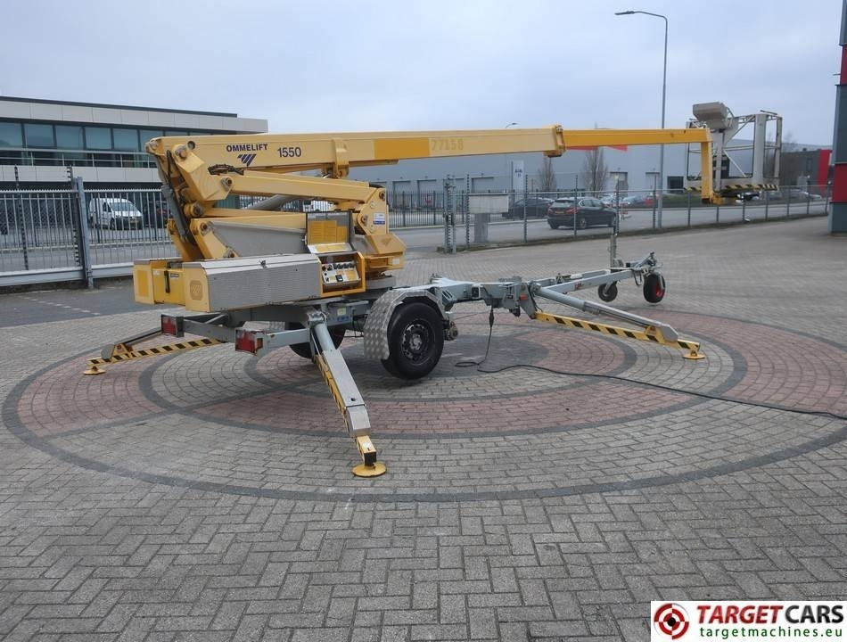 Ommelift Omme 1550EX Articulated Electric Boom Lift 1530cm - Καλαθοφόρο σε τρέιλερ: φωτογραφία 3 Ommelift Omme 1550EX Articulated Electric Boom Lift 1530cm - Καλαθοφόρο σε τρέιλερ: φωτογραφία 3