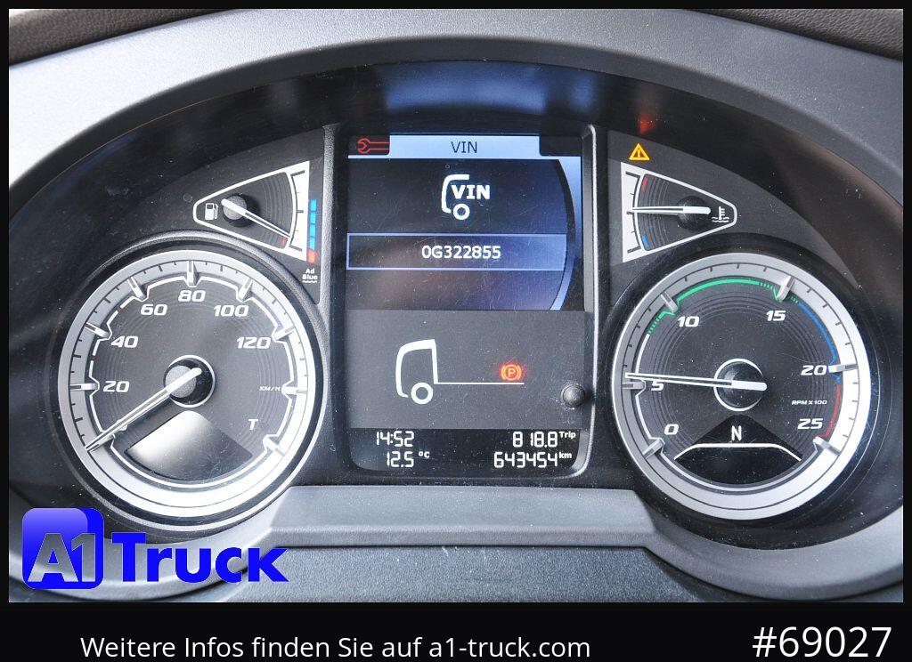DAF XF 480 FAN Intarder LBW 2t. Lenkachse Steering - Φορτηγό μεταφοράς εμπορευματοκιβωτίων/ Κινητό αμάξωμα: φωτογραφία 4 DAF XF 480 FAN Intarder LBW 2t. Lenkachse Steering - Φορτηγό μεταφοράς εμπορευματοκιβωτίων/ Κινητό αμάξωμα: φωτογραφία 4