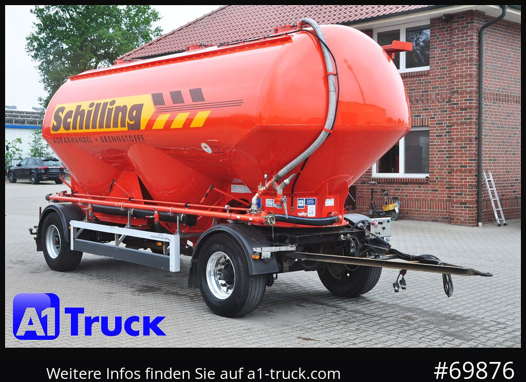FELDBINDER HEUT 31.2 Silo, Futtermittel, 31m³, 3 Kammern, - Ρυμούλκα βυτίο: φωτογραφία 1 FELDBINDER HEUT 31.2 Silo, Futtermittel, 31m³, 3 Kammern, - Ρυμούλκα βυτίο: φωτογραφία 1