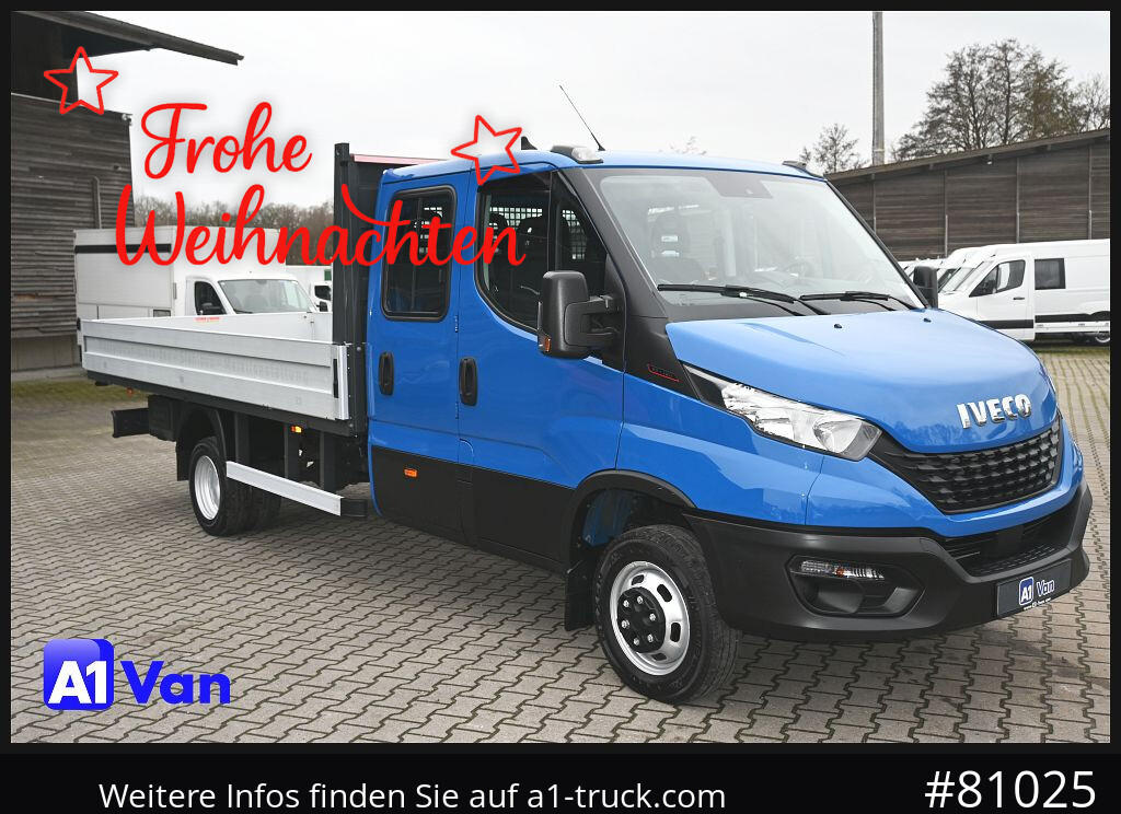 IVECO Daily 50C18 Doka Pritsche, AHK, Klima, 4,5m Ladefläche - Μικρό φορτηγό με καρότσα, Διπλοκάμπινο ελαφρύ επαγγελματικό: φωτογραφία 1 IVECO Daily 50C18 Doka Pritsche, AHK, Klima, 4,5m Ladefläche - Μικρό φορτηγό με καρότσα, Διπλοκάμπινο ελαφρύ επαγγελματικό: φωτογραφία 1