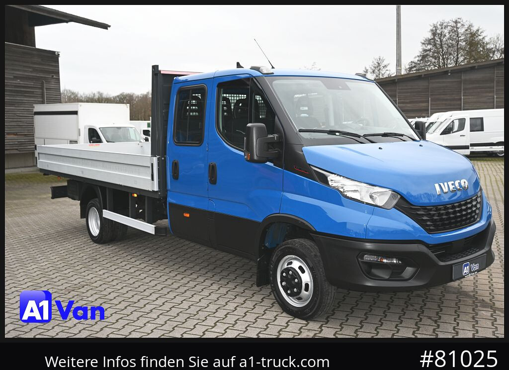 IVECO Daily 50C18 Doka Pritsche, AHK, Klima, 4,5m Ladefläche - Μικρό φορτηγό με καρότσα, Διπλοκάμπινο ελαφρύ επαγγελματικό: φωτογραφία 1 IVECO Daily 50C18 Doka Pritsche, AHK, Klima, 4,5m Ladefläche - Μικρό φορτηγό με καρότσα, Διπλοκάμπινο ελαφρύ επαγγελματικό: φωτογραφία 1
