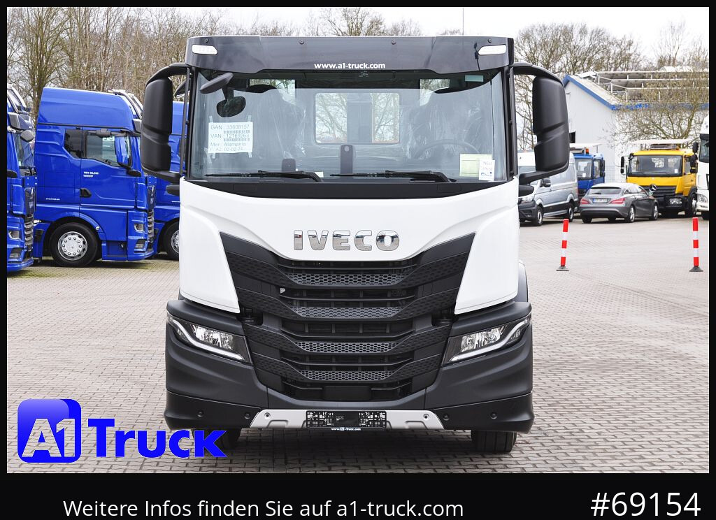 Νέα Φορτηγό φόρτωσης γάντζου IVECO X-Way AD280X42, HIAB Multilift, Lenk- Liftachse,: φωτογραφία 14