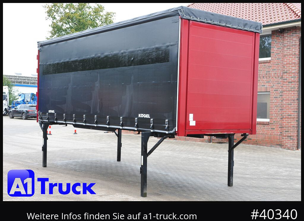 KOEGEL ENC 74, 7.45 BDF Wechselbrücke, Top Zustand - Αμάξωμα με συρρόμενο μουσαμά: φωτογραφία 1 KOEGEL ENC 74, 7.45 BDF Wechselbrücke, Top Zustand - Αμάξωμα με συρρόμενο μουσαμά: φωτογραφία 1