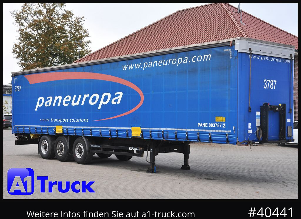 KOEGEL S 24 Tautliner, Code XL, BPW, - Επικαθήμενο κουρτίνα: φωτογραφία 1 KOEGEL S 24 Tautliner, Code XL, BPW, - Επικαθήμενο κουρτίνα: φωτογραφία 1