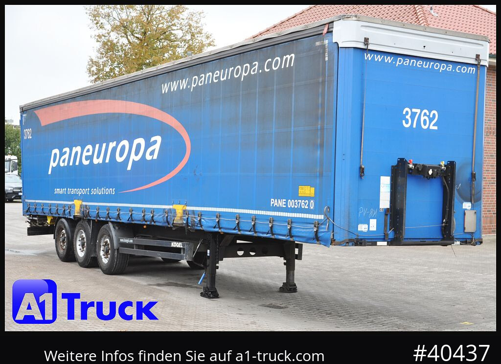 KOEGEL S 24 Tautliner, Code XL, BPW, - Επικαθήμενο κουρτίνα: φωτογραφία 1 KOEGEL S 24 Tautliner, Code XL, BPW, - Επικαθήμενο κουρτίνα: φωτογραφία 1