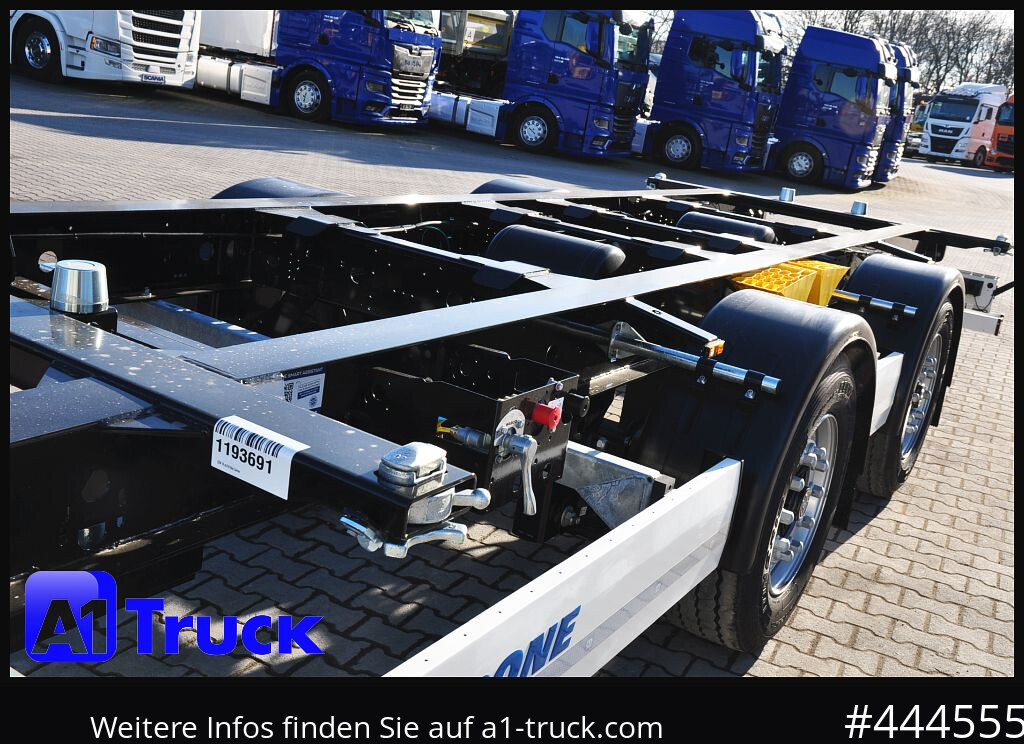 KRONE 10 x Tandem, MIDI, für 1120mm + 1320mm, SOFORT, NEU - Ρυμούλκα μεταφοράς εμπορευματοκιβωτίων/ Κινητό αμάξωμα: φωτογραφία 2 KRONE 10 x Tandem, MIDI, für 1120mm + 1320mm, SOFORT, NEU - Ρυμούλκα μεταφοράς εμπορευματοκιβωτίων/ Κινητό αμάξωμα: φωτογραφία 2
