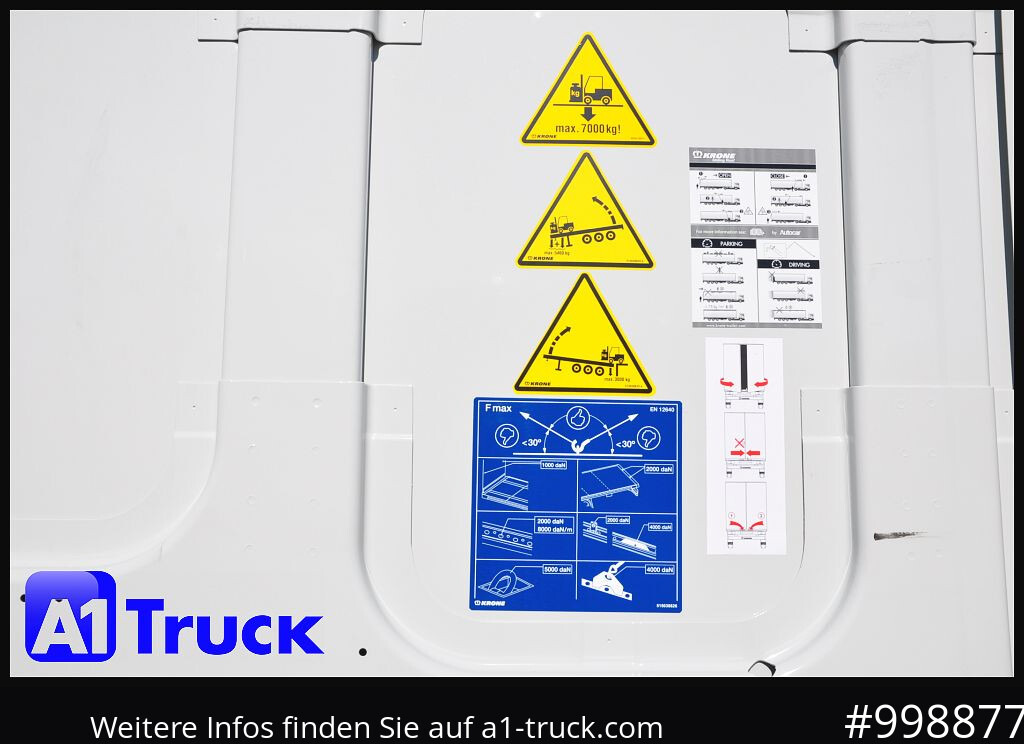 KRONE 5 x SD Tautliner, mit TPMS, NEU, sofort verfügbar, - Επικαθήμενο κουρτίνα: φωτογραφία 3 KRONE 5 x SD Tautliner, mit TPMS, NEU, sofort verfügbar, - Επικαθήμενο κουρτίνα: φωτογραφία 3