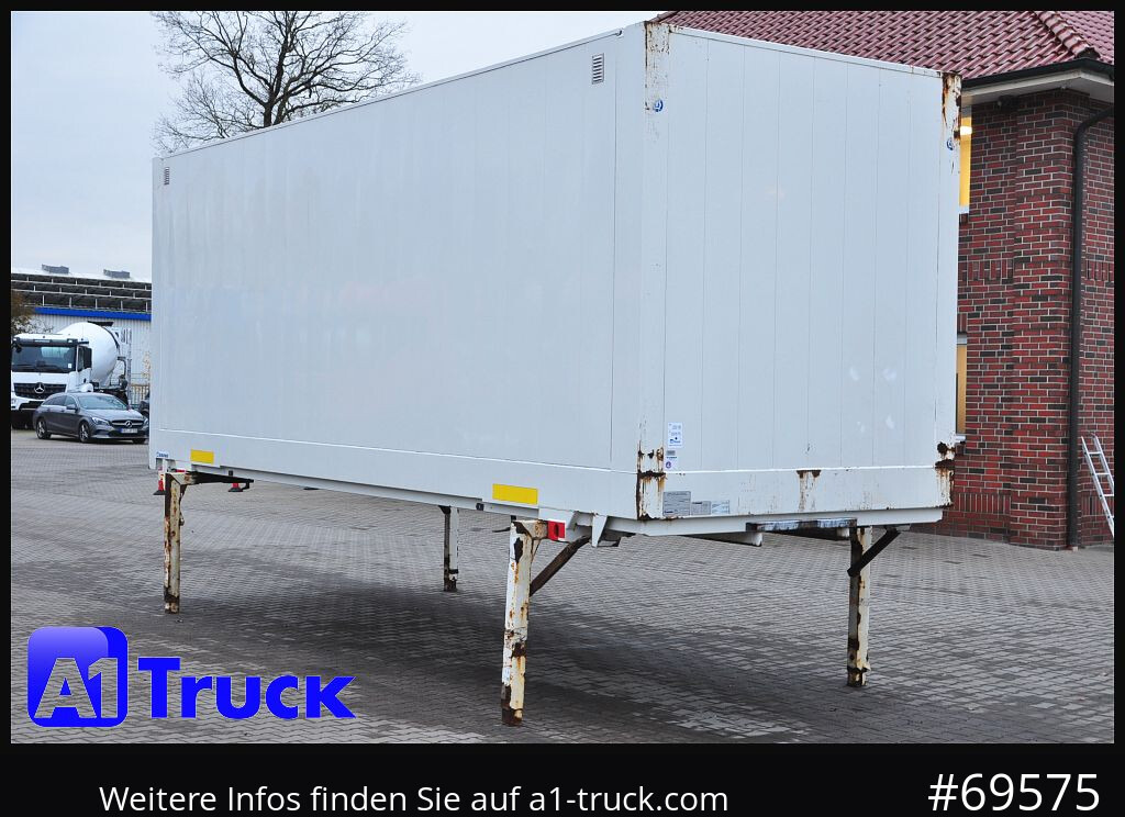 KRONE BDF 7,45 Koffer, Textil 2750mm innen, 20 x vorhanden - Κλειστά aμάξωμα: φωτογραφία 1 KRONE BDF 7,45 Koffer, Textil 2750mm innen, 20 x vorhanden - Κλειστά aμάξωμα: φωτογραφία 1