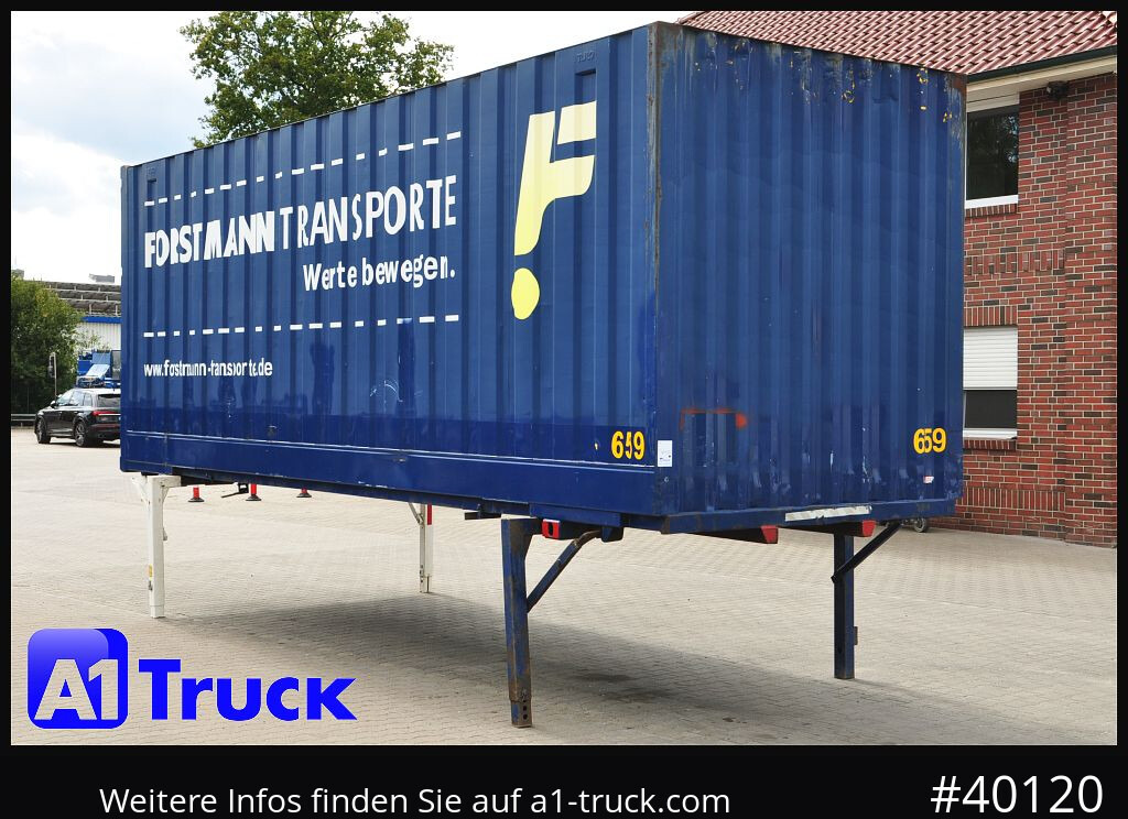 KRONE BDF 7,82 Container, 2700mm Innenhöhe, Portaltür - Εμπορευματοκιβώτιο: φωτογραφία 1 KRONE BDF 7,82 Container, 2700mm Innenhöhe, Portaltür - Εμπορευματοκιβώτιο: φωτογραφία 1