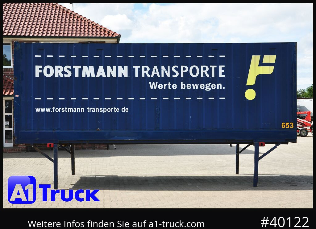 Εμπορευματοκιβώτιο KRONE BDF 7,82 Container, 2700mm Innenhöhe, Portaltür: φωτογραφία 7 Εμπορευματοκιβώτιο KRONE BDF 7,82 Container, 2700mm Innenhöhe, Portaltür: φωτογραφία 7