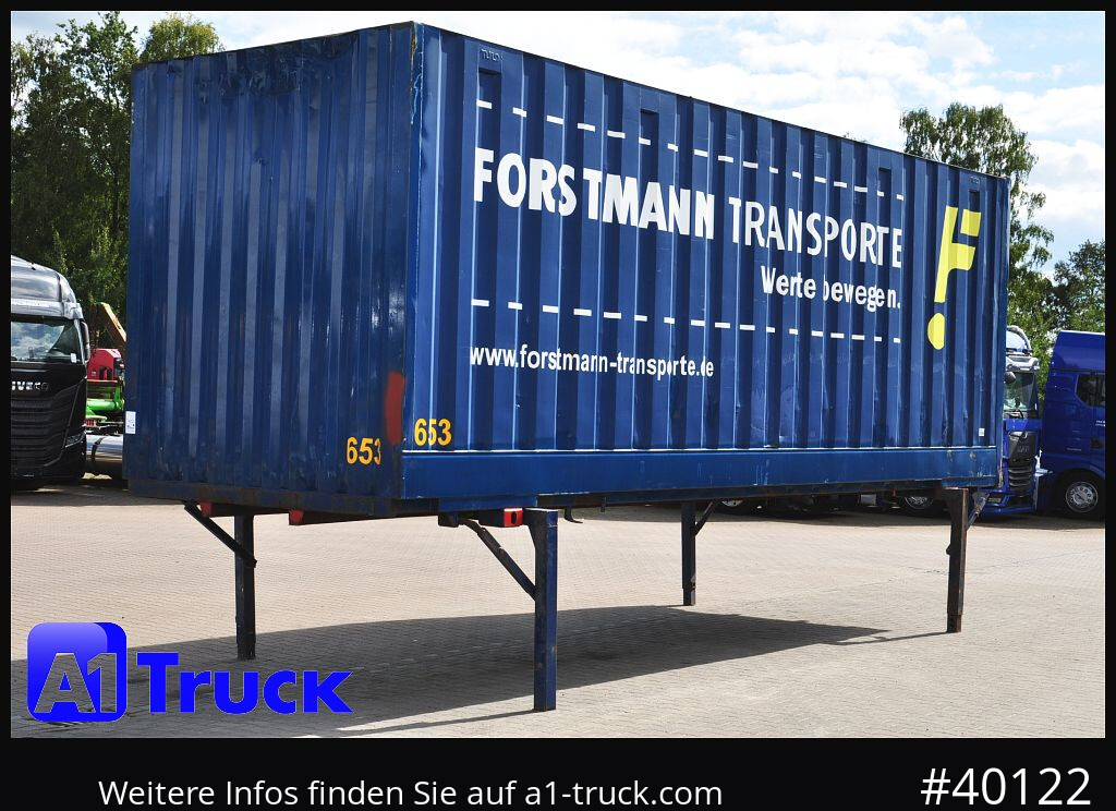 Εμπορευματοκιβώτιο KRONE BDF 7,82 Container, 2700mm Innenhöhe, Portaltür: φωτογραφία 13 Εμπορευματοκιβώτιο KRONE BDF 7,82 Container, 2700mm Innenhöhe, Portaltür: φωτογραφία 13