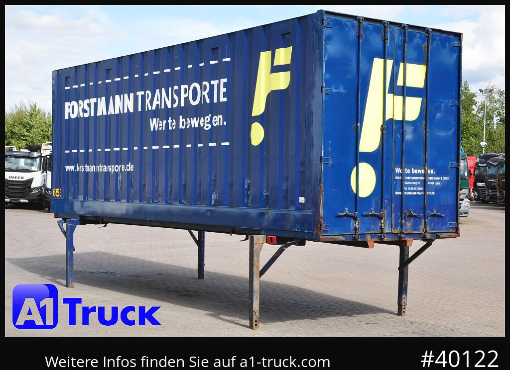 Εμπορευματοκιβώτιο KRONE BDF 7,82 Container, 2700mm Innenhöhe, Portaltür: φωτογραφία 11 Εμπορευματοκιβώτιο KRONE BDF 7,82 Container, 2700mm Innenhöhe, Portaltür: φωτογραφία 11