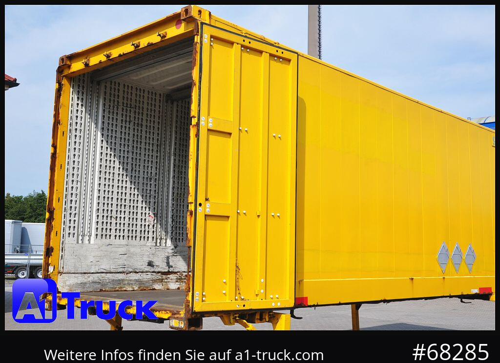 KRONE BDF, 7,82 Container, 2800mm innen, Doppelstock. - Κλειστά aμάξωμα: φωτογραφία 2 KRONE BDF, 7,82 Container, 2800mm innen, Doppelstock. - Κλειστά aμάξωμα: φωτογραφία 2