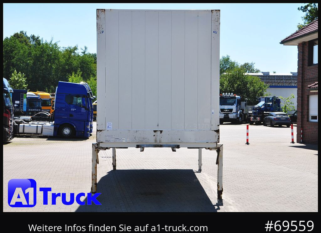 KRONE WB BDF 7,45 Koffer, 2750mm innen, 10 x vorhanden - Κλειστά aμάξωμα: φωτογραφία 2 KRONE WB BDF 7,45 Koffer, 2750mm innen, 10 x vorhanden - Κλειστά aμάξωμα: φωτογραφία 2