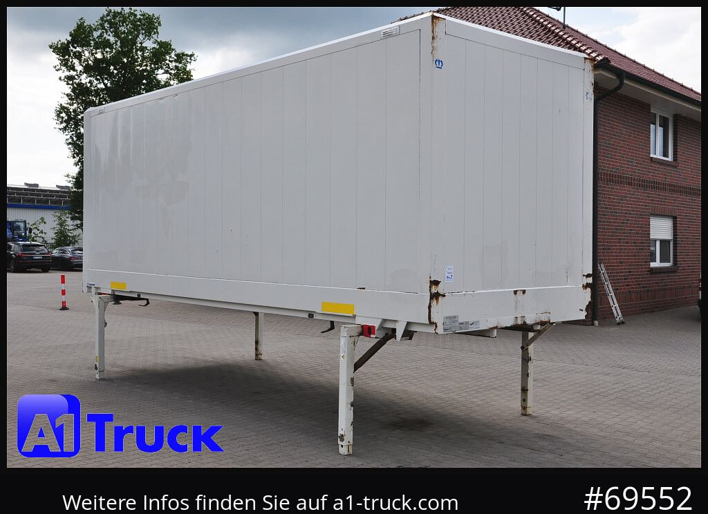 KRONE Wechselbrücke BDF 7,45 Koffer, 2750mm h. 20 x vorhanden - Κλειστά aμάξωμα: φωτογραφία 1 KRONE Wechselbrücke BDF 7,45 Koffer, 2750mm h. 20 x vorhanden - Κλειστά aμάξωμα: φωτογραφία 1
