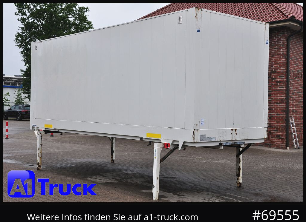KRONE Wechselbrücke BDF 7,45 Koffer, 2750mm h. 20 x vorhanden - Κλειστά aμάξωμα: φωτογραφία 1 KRONE Wechselbrücke BDF 7,45 Koffer, 2750mm h. 20 x vorhanden - Κλειστά aμάξωμα: φωτογραφία 1