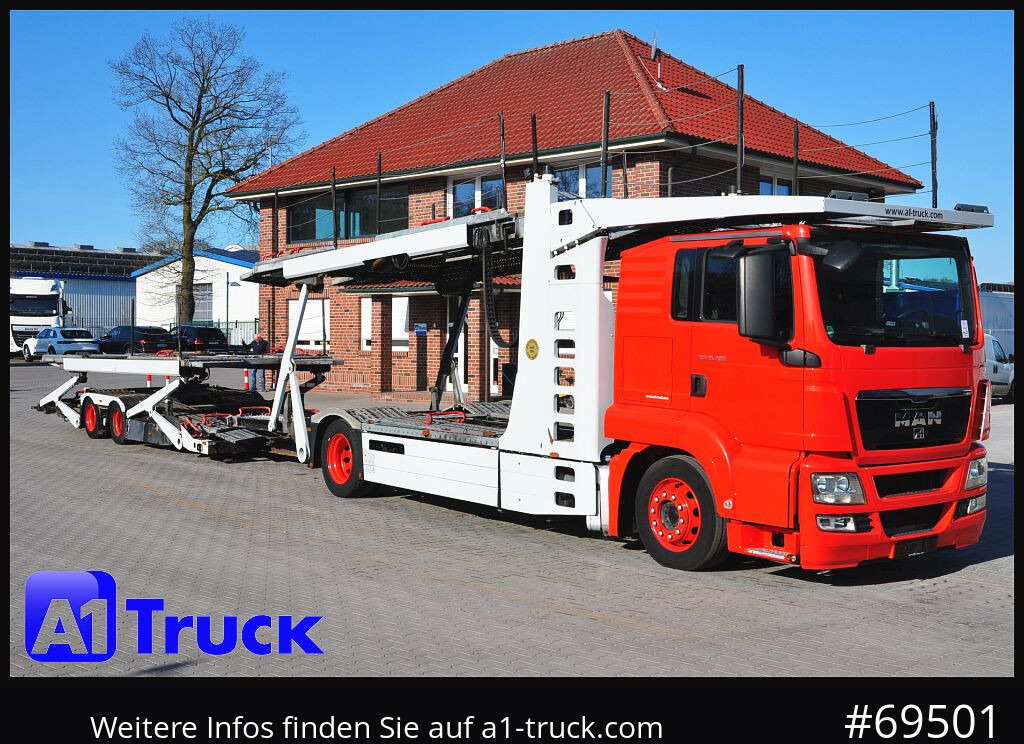 MAN 18.400 TGX, Autotransporter Kässbohrer, - Φορτηγό αυτοκινητάμαξα: φωτογραφία 1 MAN 18.400 TGX, Autotransporter Kässbohrer, - Φορτηγό αυτοκινητάμαξα: φωτογραφία 1