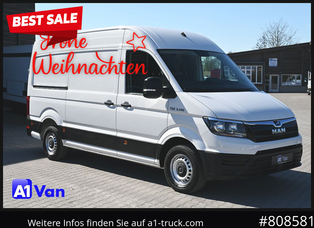 MAN TGE 3.140, Klima, Tachograph, AHK - Βαν: φωτογραφία 1 MAN TGE 3.140, Klima, Tachograph, AHK - Βαν: φωτογραφία 1