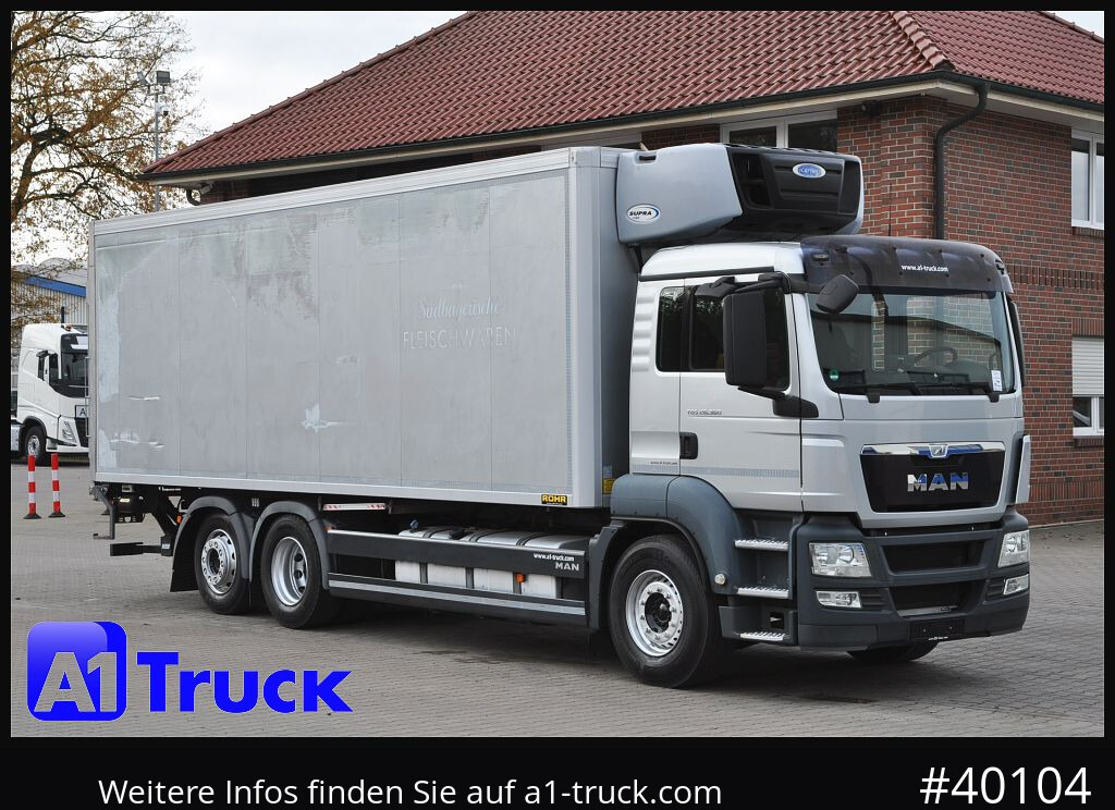 MAN TGS 26.360, Carrier 1150 Rolltor+ LBW, Liftachse, - Φορτηγό ψυγείο: φωτογραφία 1 MAN TGS 26.360, Carrier 1150 Rolltor+ LBW, Liftachse, - Φορτηγό ψυγείο: φωτογραφία 1