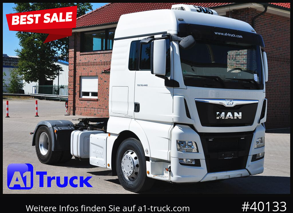 MAN TGX 18.440, Hydraulik, Intarder, Standklima, - Τράκτορας: φωτογραφία 1 MAN TGX 18.440, Hydraulik, Intarder, Standklima, - Τράκτορας: φωτογραφία 1